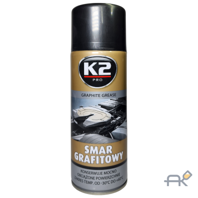 Смазка К2 в аэрозоли графитовая 400 мл